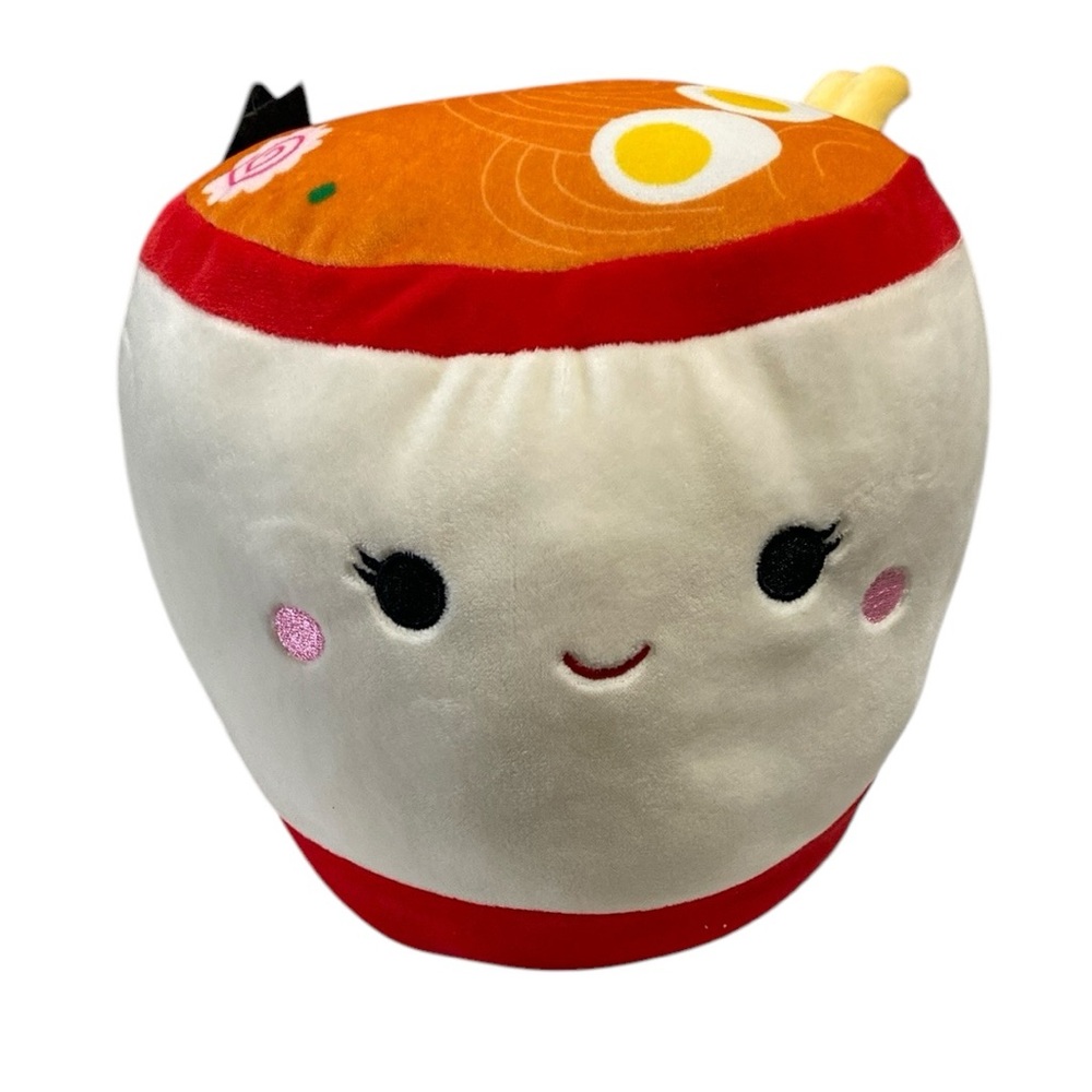 Squishmallows 8” Raisy Ramen Noodle Bowl Plush Toy